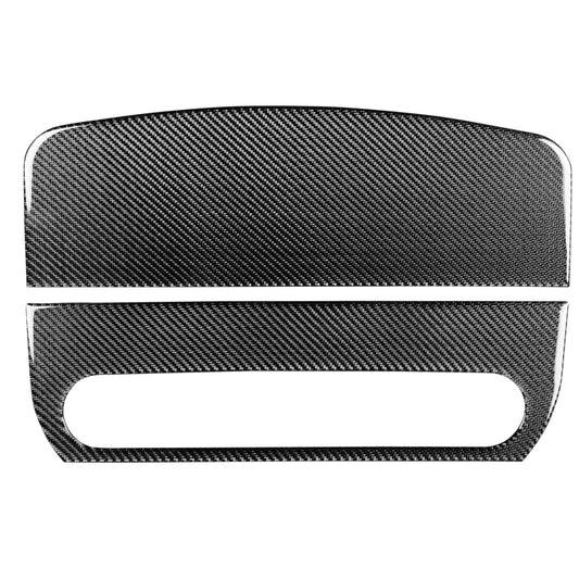 2 in 1 Car Carbon Fiber Front Passenger Seat Handrail Decorative Sticker for Jeep Wrangler JK 2007-2010, Left and Right Drive Universal