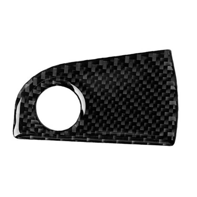 Car Carbon Fiber Passenger Seat Storage Decorative Sticker for Alfa Romeo Giulia 2017-2019, Left Drive, Passenger Seat Storage, Left Drive