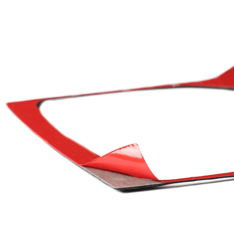 Car Carbon Fiber Gear Panel Decorative Sticker for Alfa Romeo Giulia 2017-2019, Left and Right Drive Universal, Gear Panel