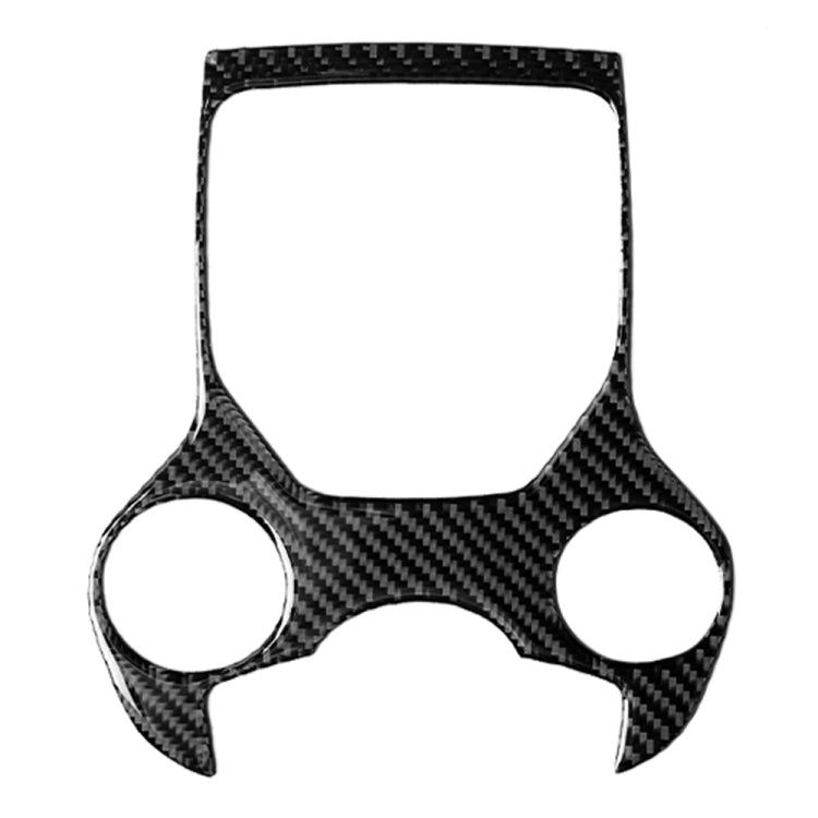 Car Carbon Fiber Gear Panel Decorative Sticker for Alfa Romeo Giulia 2017-2019, Left and Right Drive Universal, Gear Panel