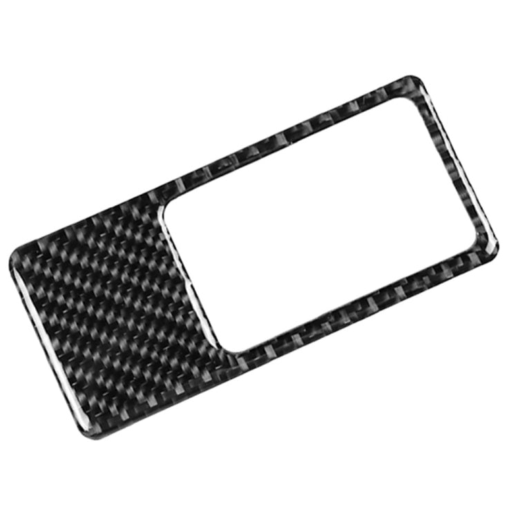 Car Carbon Fiber Headlight Panel Decorative Sticker for Mazda CX-5 2017-2018, Right Drive, Headlight Panel, Right Drive