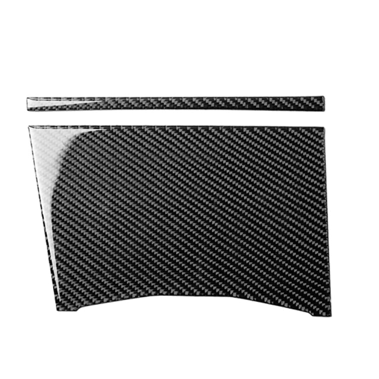 2 in 1 Car Carbon Fiber Water Cup Cover Decorative Sticker for BMW 3 Series G20/G28/325Li/330d/335 2019-2020, Right Drive, Water Cup Cover, Right Drive