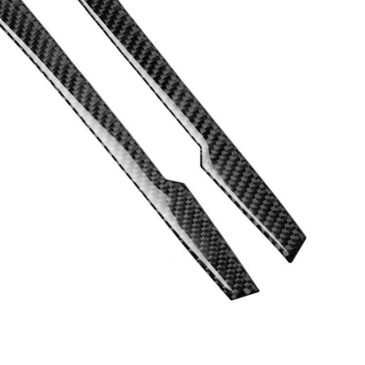 Car Carbon Fiber Light Eyebrow Decorative Sticker for BMW 3 Series G20/G28/325Li/330d/335 2019-2020, Left and Right Drive Universal, Light Eyebrow