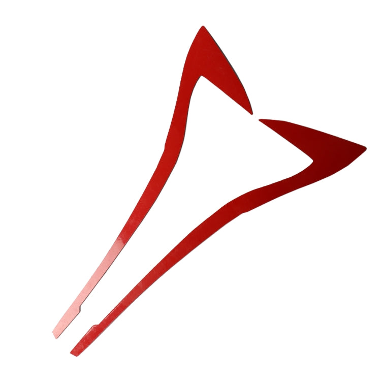 Car Carbon Fiber Light Eyebrow Decorative Sticker for BMW 3 Series G20/G28/325Li/330d/335 2019-2020, Left and Right Drive Universal, Light Eyebrow