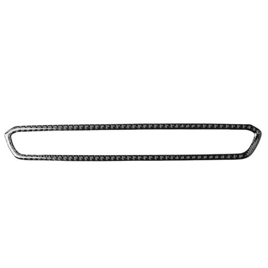 Adhesivo decorativo de fibra de carbono para el marco del botón de CD de BMW Serie 3 G20/G28/325Li/330d/335 (2019-2020), universal, volante a la izquierda y a la derecha.