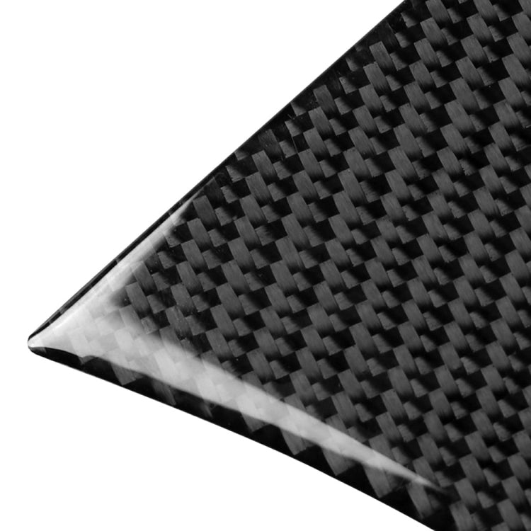 Car Carbon Fiber Rear Window Decorative Sticker for Mercedes-Benz GLA 2015-2018, Left and Right Drive Universal, Rear Window