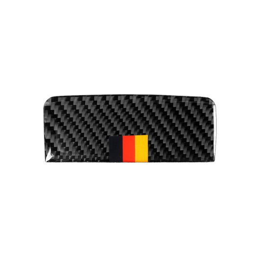 Car Carbon Fiber German Color Front Passenger Seat Side Storage Box Handle Decorative Sticker for Mercedes-Benz A Class 2013-2018/CLA 2013-2018/GLA 2015-2018, Left and Right Drive Universal