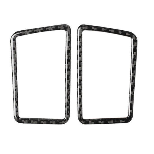 Car Carbon Fiber Dashboard Air Outlet Decorative Sticker for Lexus NX200 / 200t / 300h 2014-2021, Left and Right Drive Universal, Dashboard Air