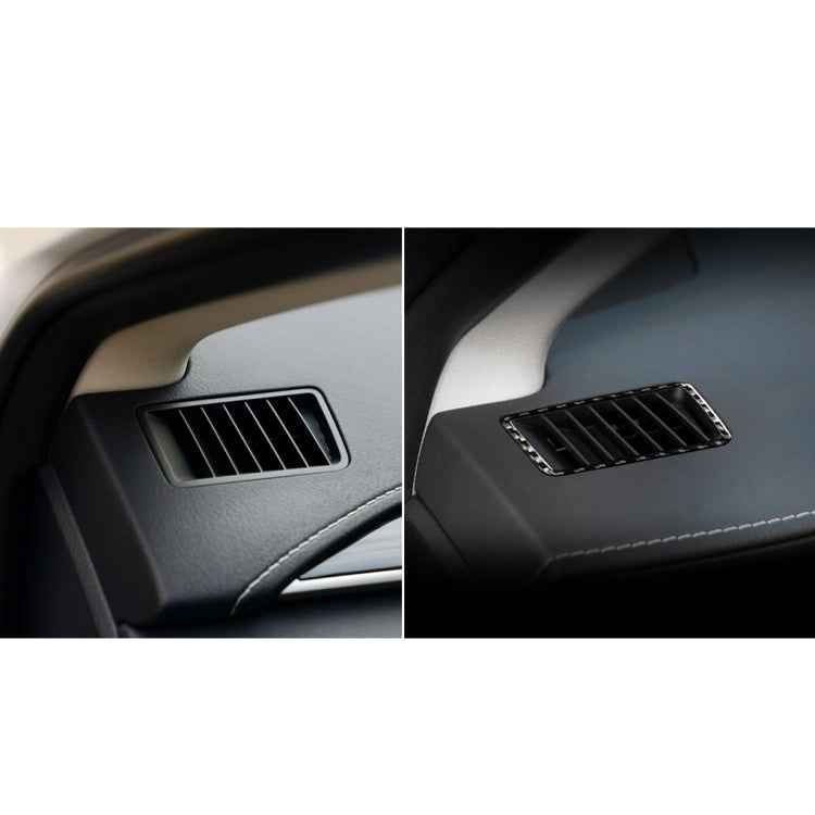 Car Carbon Fiber Dashboard Air Outlet Decorative Sticker for Lexus NX200 / 200t / 300h 2014-2021, Left and Right Drive Universal