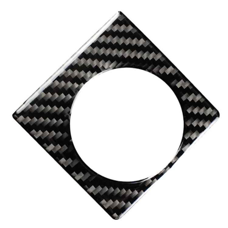 Car Carbon Fiber Knob Decorative Sticker for Lexus NX200 / 200t / 300h 2014-2021, Left and Right Drive Universal