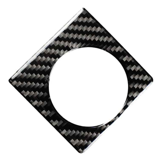 Car Carbon Fiber Knob Decorative Sticker for Lexus NX200 / 200t / 300h 2014-2021, Left and Right Drive Universal
