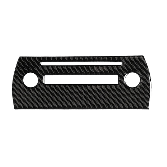 Car Carbon Fiber CD Panel Decorative Sticker for Lexus NX200 / 200t / 300h 2014-2021, Left and Right Drive Universal, CD Panel