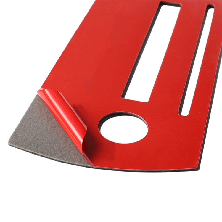 Car Carbon Fiber CD Panel Decorative Sticker for Lexus NX200 / 200t / 300h 2014-2021, Left and Right Drive Universal, CD Panel