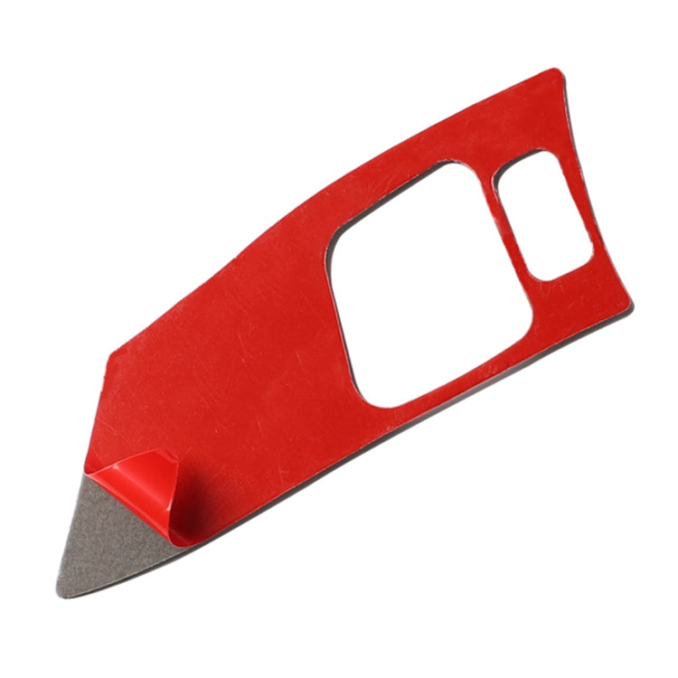 Car Carbon Fiber Steering Wheel Button A Decorative Sticker for Lexus IS250 300 350C 2006-2012, Left and Right Drive Universal, Steering Wheel Button A