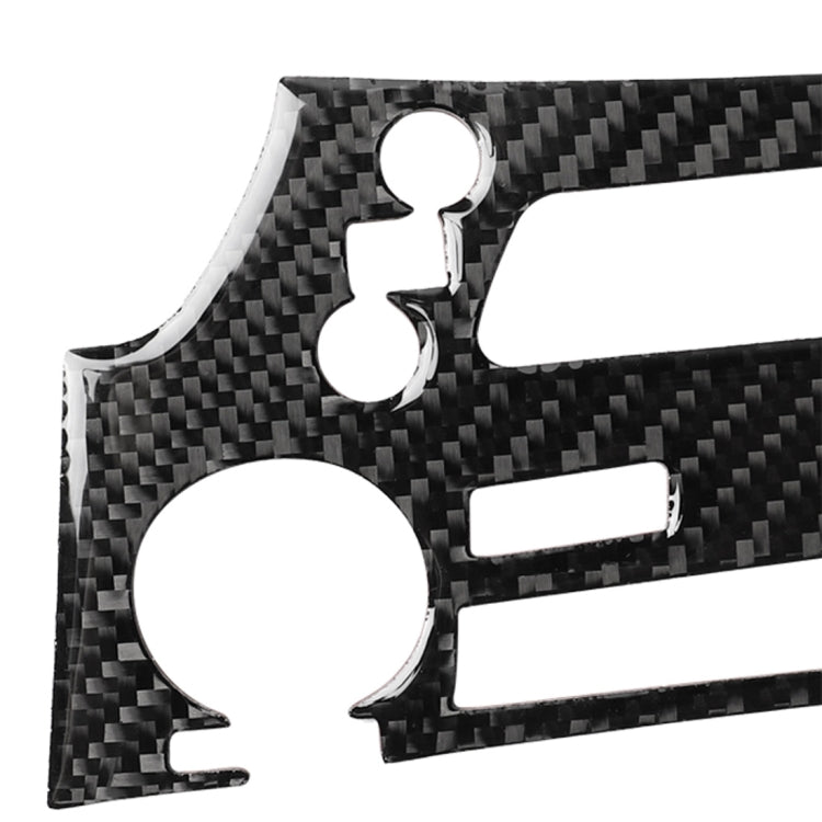 Car Carbon Fiber CD Panel Decorative Sticker for Lexus IS250 300 350C 2006-2012, Left and Right Drive Universal, CD Panel