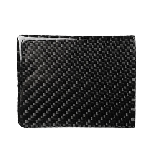 Car Carbon Fiber Water Cup Holder Panel Decorative Sticker for Lexus IS250 300 350C 2006-2012, Left and Right Drive Universal, Water Cup Holder Panel