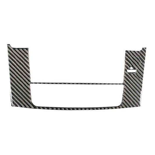 Car Carbon Fiber Navigation Panel A Decorative Sticker for Lexus IS250 300 350C 2006-2012, Left and Right Drive Universal