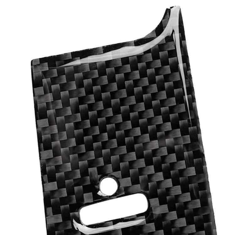 Car Carbon Fiber Navigation Panel A Decorative Sticker for Lexus IS250 300 350C 2006-2012, Left and Right Drive Universal