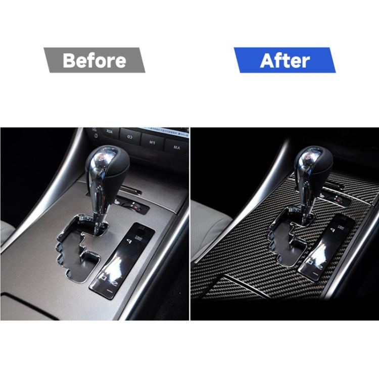 Car Carbon Fiber Gears A Decorative Sticker for Lexus IS250 300 350C 2006-2012, Right Drive, Gears A, Right Drive