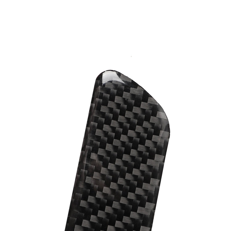 Car Carbon Fiber Threshold Decorative Sticker for Audi A6 S6 C7 A7 S7 4G8 2012-2018, Left and Right Drive Universal, Threshold