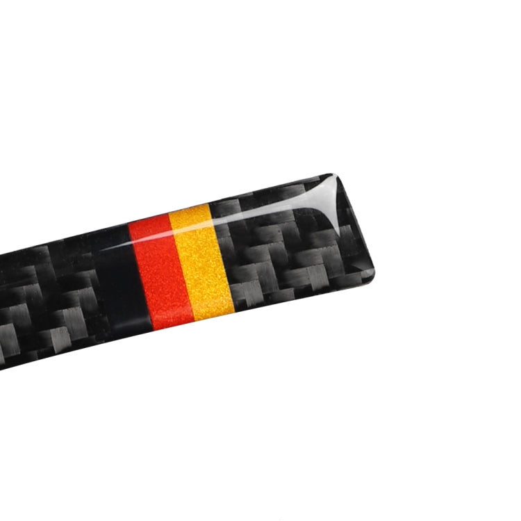 Car Carbon Fiber Rearview Mirror Anti-collision Strip for Audi A6 S6 C7 A7 S7 4G8 2012-2018, Left and Right Drive Universal, Rearview Mirror