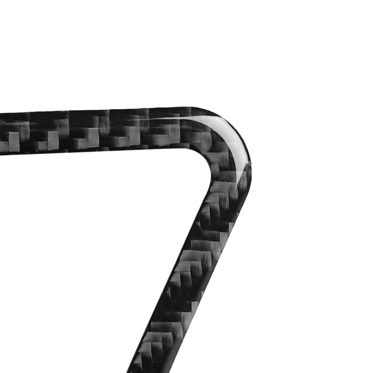 Car Carbon Fiber Ashtray Panel Decorative Sticker for Audi A6 S6 C7 A7 S7 4G8 2012-2018, Left and Right Drive Universal, Ashtray Panel