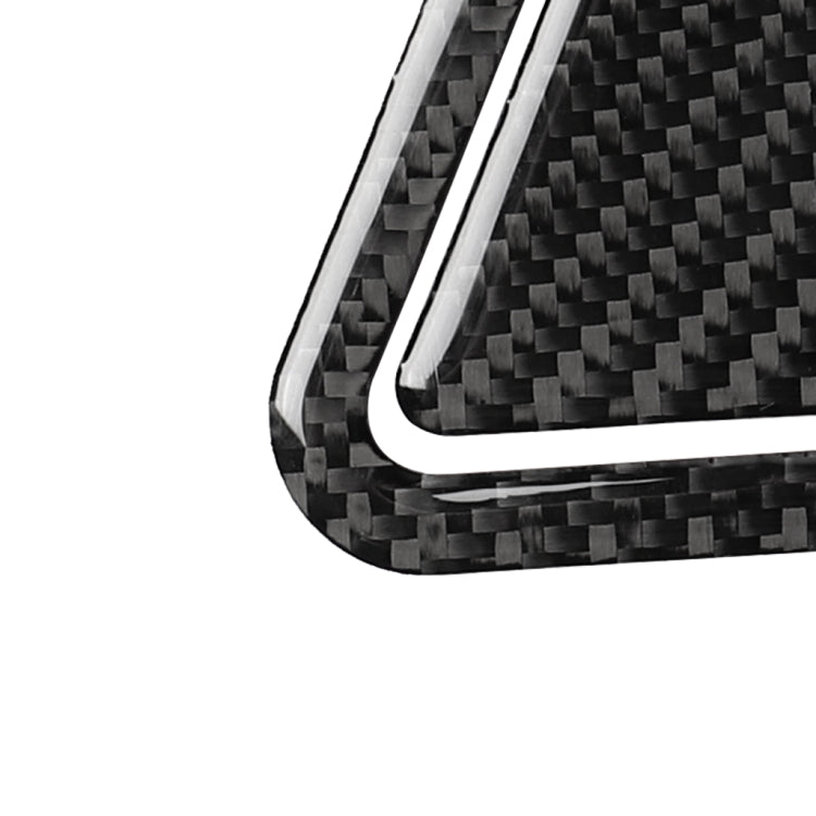 Car Carbon Fiber Ashtray Panel Decorative Sticker for Audi A6 S6 C7 A7 S7 4G8 2012-2018, Left and Right Drive Universal, Ashtray Panel