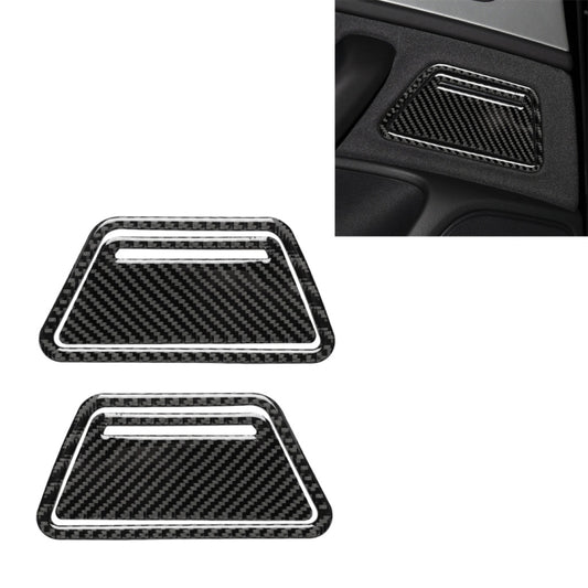 Car Carbon Fiber Ashtray Panel Decorative Sticker for Audi A6 S6 C7 A7 S7 4G8 2012-2018, Left and Right Drive Universal, Ashtray Panel