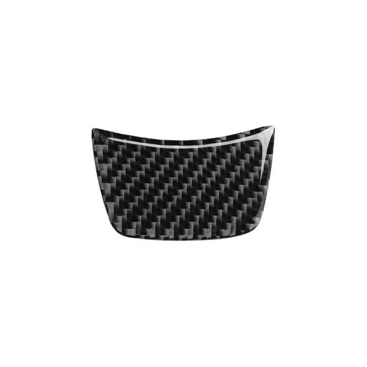 Car Carbon Fiber Steering Wheel Decorative Sticker for Audi A6 S6 C7 A7 S7 4G8 2012-2018, Left and Right Drive Universal