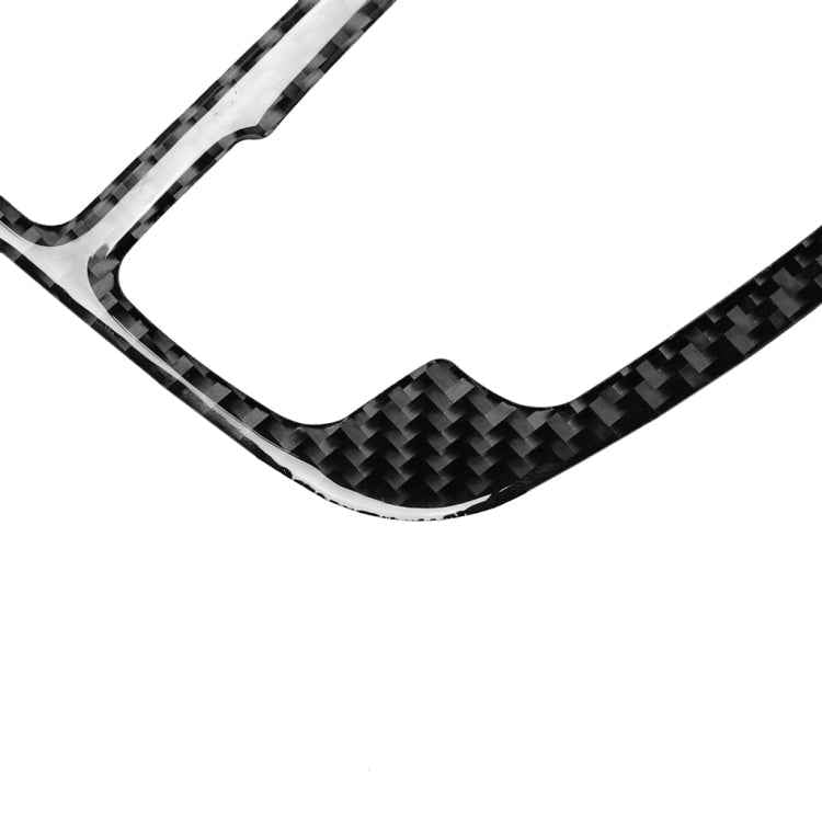 Car Carbon Fiber Gear Shift Panel Decorative Sticker for Audi A6 S6 C7 A7 S7 4G8 2012-2018, Left and Right Drive Universal