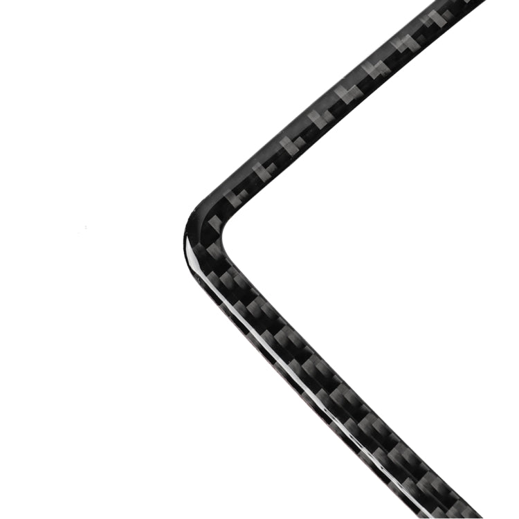 Car Carbon Fiber Gear Shift Panel Decorative Sticker for Audi A6 S6 C7 A7 S7 4G8 2012-2018, Left and Right Drive Universal, Gear Shift