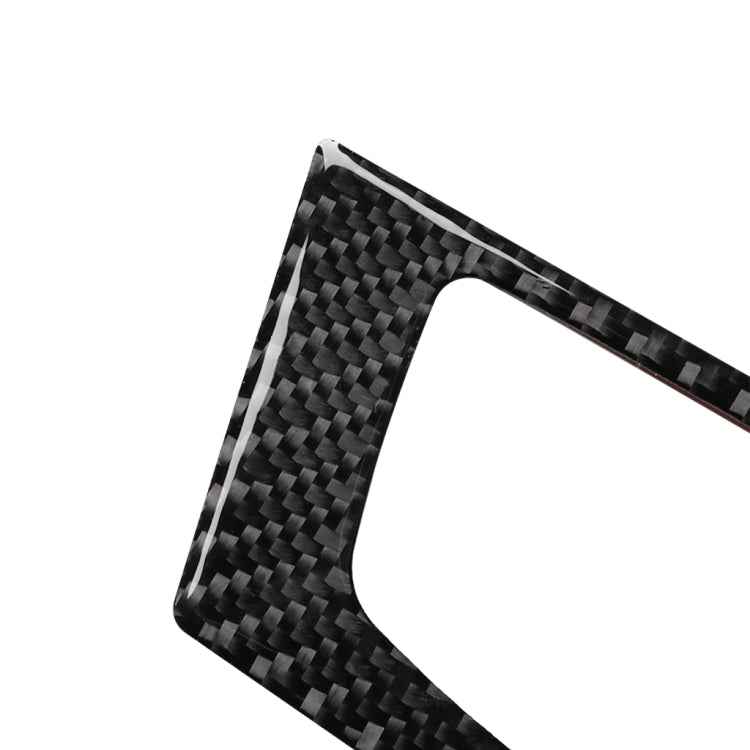 Car Carbon Fiber Air Conditioning CD Panel Decorative Sticker for Audi A6 S6 C7 A7 S7 4G8 2012-2018, Left Drive