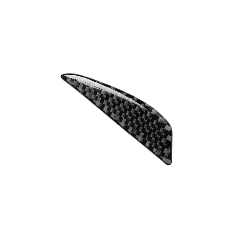 Car Carbon Fiber German Flag Pattern Anti-collision Sticker for Audi TT, Left and Right Drive Universal