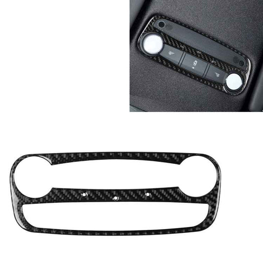 Car Carbon Fiber Reading Light Decorative Sticker for Audi TT 8n 8J MK123 TTRS 2008-2014, Left and Right Drive Universal