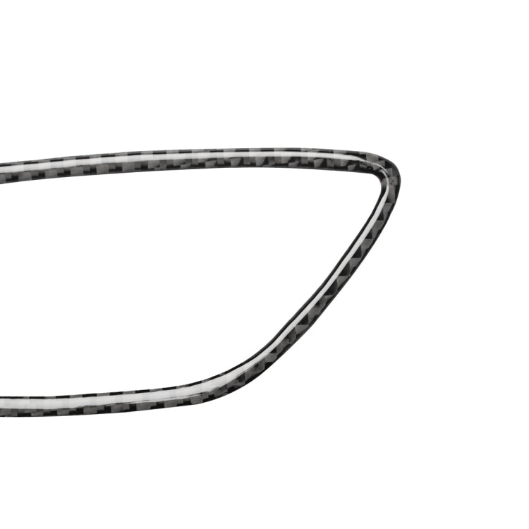 Car Carbon Fiber Door Handle Frame Decorative Sticker for Audi TT 8n 8J MK123 TTRS 2008-2014, Left and Right Drive Universal, Door Handle Frame