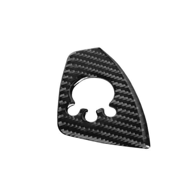 Car Carbon Fiber Door Button Decorative Sticker for Audi TT 8n 8J MK123 TTRS 2008-2014, Right Drive, A Style