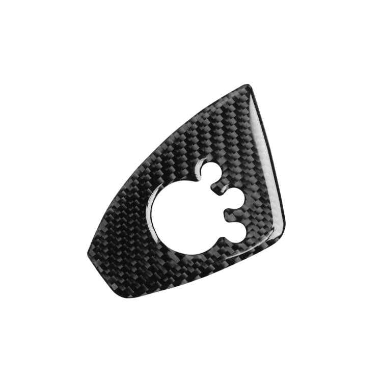 Car Carbon Fiber Door Button Decorative Sticker for Audi TT 8n 8J MK123 TTRS 2008-2014, Right Drive, A Style