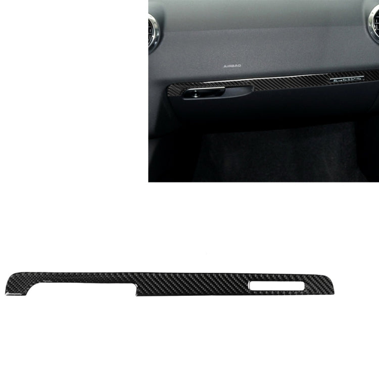 Car Carbon Fiber Passenger Seat Decorative Strip for Audi TT 8n 8J MK123 TTRS 2008-2014, Left Drive, Passenger Seat , Left Drive