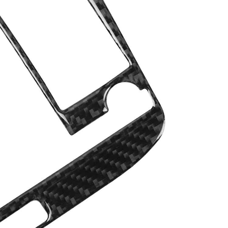 Car Carbon Fiber Air Conditioning CD Panel Decorative Sticker for Audi TT 8n 8J MK123 TTRS 2008-2014, Left and Right Drive Universal, A Style