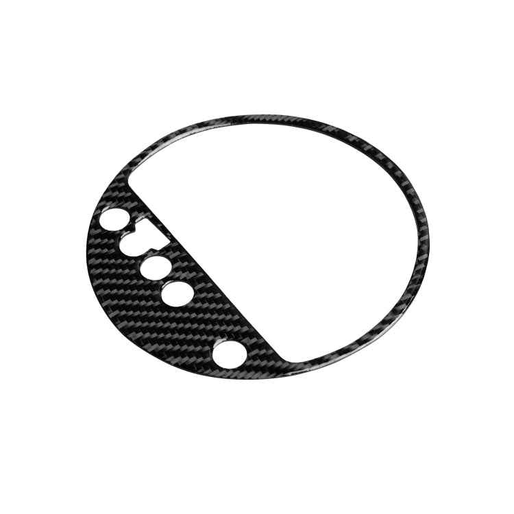 Car Carbon Fiber Gear Shift Position Panel Decorative Sticker for Audi TT 8n 8J MK123 TTRS 2008-2014, Right Drive