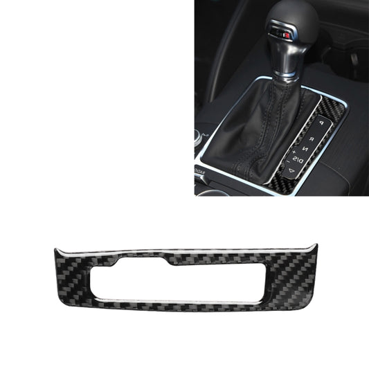 Car Carbon Fiber Gear Shift Frame Decorative Sticker for Audi A3 / 8V 2014-2019, Right Drive, Gear Shift Frame, Right Drive
