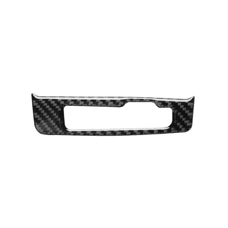 Car Carbon Fiber Gear Shift Frame Decorative Sticker for Audi A3 / 8V 2014-2019, Left Drive
