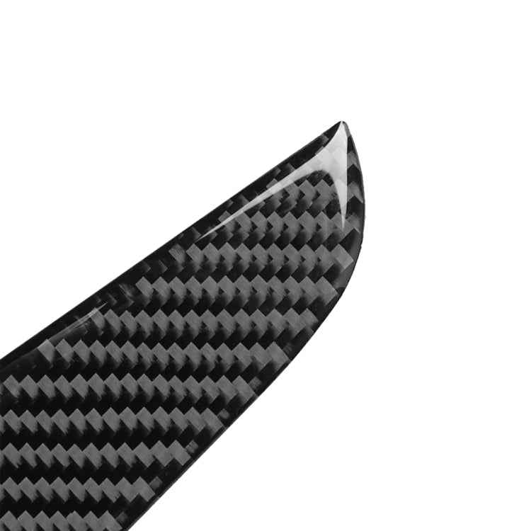 Car Carbon Fiber Gear Shift Position Side Panel Decorative Sticker for Audi A3 2014-2019, Right Drive