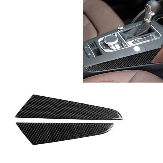Car Carbon Fiber Gear Shift Position Side Panel Decorative Sticker for Audi A3 2014-2019, Right Drive, Gear Shift Position Side Panel, Right Drive