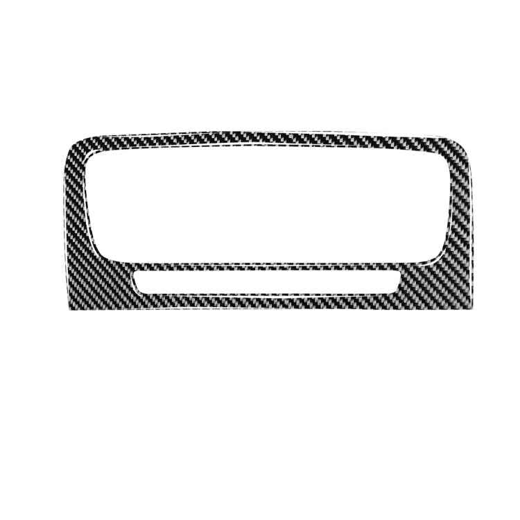Car Carbon Fiber Central Control Air Outlet Decorative Stickers for Volvo V60 2010-2017 / S60 2010-2018, Left and Right Drive Universal