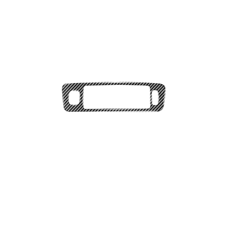 Car Carbon Fiber Central Control Below Air Outlet Decorative Stickers for Volvo V60 2010-2017 / S60 2010-2018, Right Drive