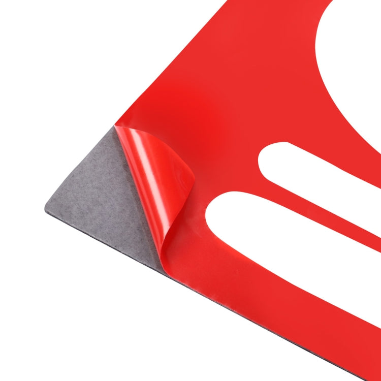 Car Carbon Fiber Central Control Below Air Outlet Decorative Stickers for Volvo V60 2010-2017 / S60 2010-2018, Right Drive, Central Control Below Air Outlet, Right Drive