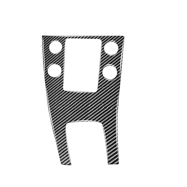 Car Carbon Fiber Central Control Panel Decorative Stickers for Volvo V60 2010-2017 / S60 2010-2018, Left Drive