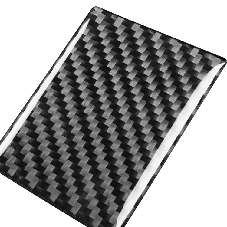 Car Carbon Fiber Front Passenger Seat Storage Box Handle Decorative Stickers for Jaguar F-PACE X761 XE X760 XF X260 2016-2020, Left and Right Drive Universal, Storage Box Handle