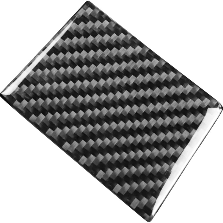 Car Carbon Fiber Front Passenger Seat Storage Box Handle Decorative Stickers for Jaguar F-PACE X761 XE X760 XF X260 2016-2020, Left and Right Drive Universal, Storage Box Handle